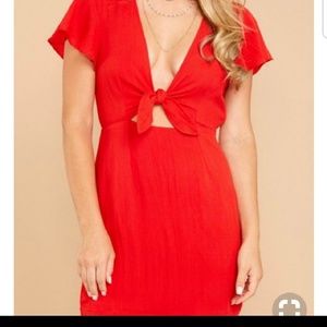Summer Dress with peek a boo